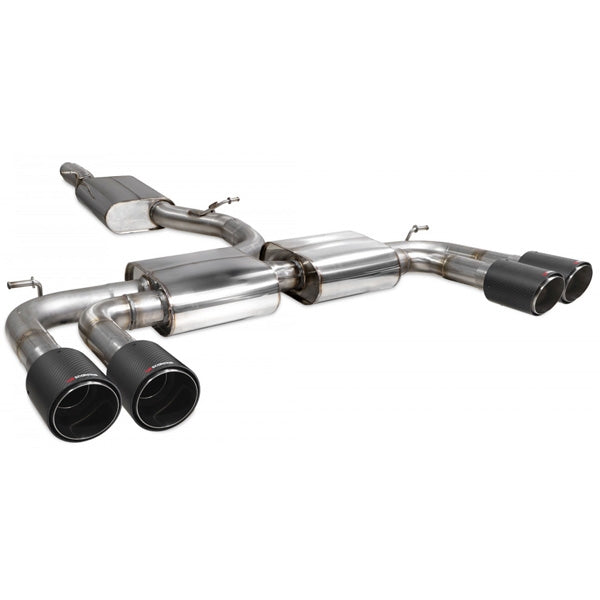 Scorpion Resonated CAT/GPF-Back System Without Valves - Audi S3 - Ascari