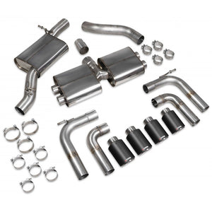 Scorpion Resonated CAT/GPF-Back System Without Valves - Audi S3 - Ascari