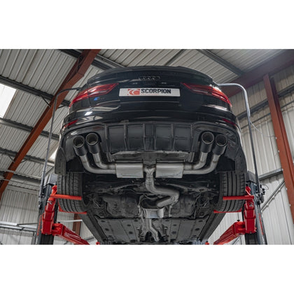 Scorpion Resonated CAT/GPF-Back System Without Valves - Audi S3 - Ascari
