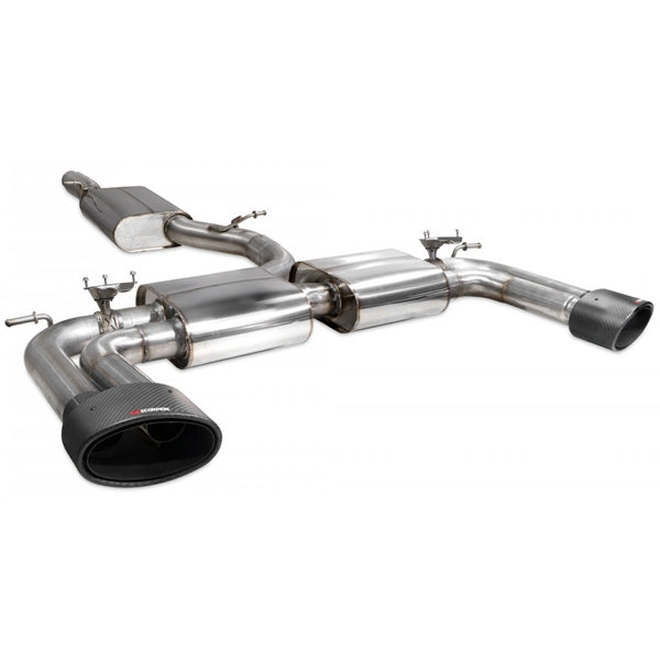 Scorpion Resonated CAT/GPF-Back System & Electronic Valves - Audi S3 - Ascari EVO