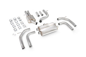 Scorpion GPF-back udstødning til Audi RS3 8Y Saloon – resoneret, OE Fitment, kit_top