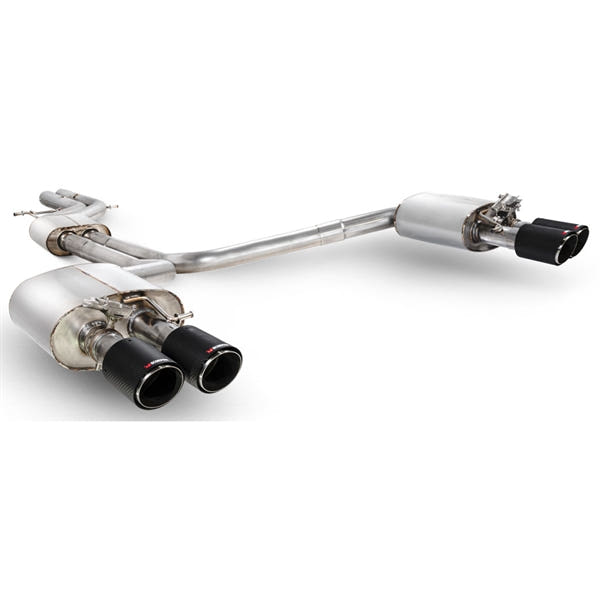 Scorpion Resonated Half System With Electronic Valves Audi S6/S7 C7 - Ascari – produktbillede 1