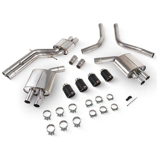 Scorpion Resonated Half System With No Valves Audi S6/S7 C7 - Ascari – produktbillede 2