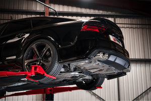 Scorpion half system udstødning til Audi S6/S7 C7 – resoneret, Daytona, set fra siden