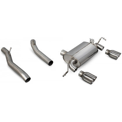 Scorpion Non-Resonated CAT-Back System - Audi TT - Daytona