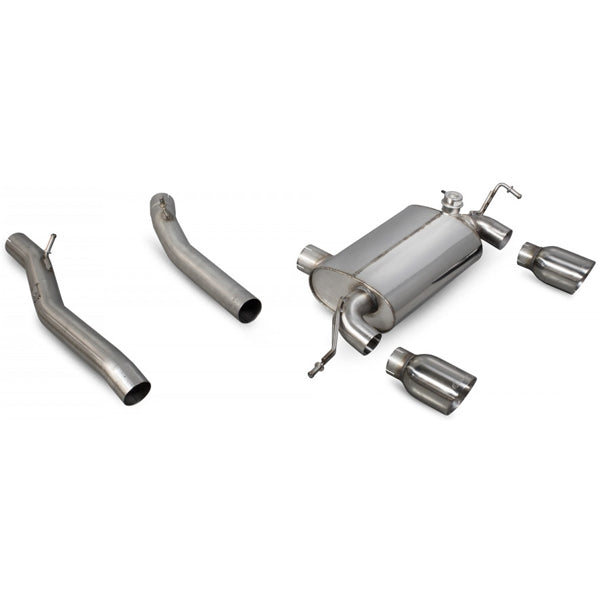 Scorpion Non-Resonated CAT-Back System - Audi TT - Daytona