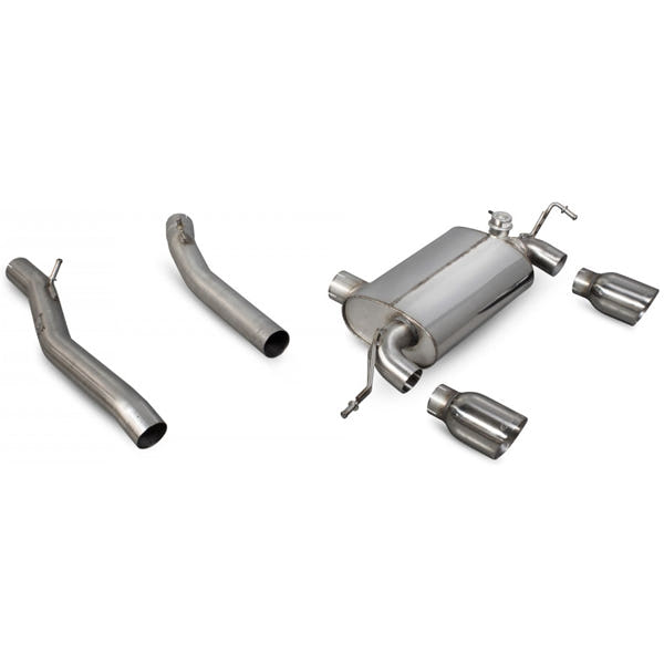 Scorpion Non-Resonated CAT-Back System - Audi TT - Daytona