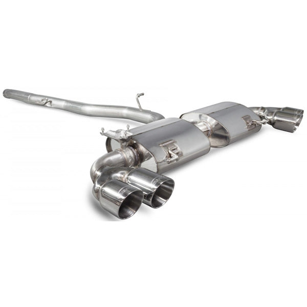 Scorpion Non-Res CAT-Back System With Electronic Valves - Audi S1 - Daytona