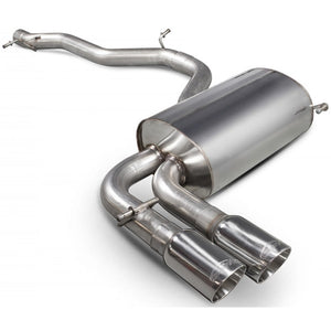 Scorpion Non-Resonated CAT-Back System - Audi S3 - Daytona (Twin)