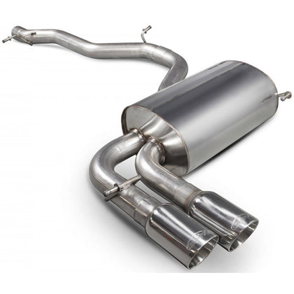 Scorpion Non-Resonated CAT-Back System - Audi S3 - Daytona (Twin)
