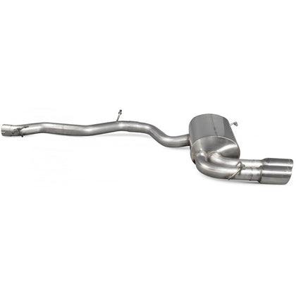 Scorpion Non-Resonated CAT-Back System - Audi S3 - Daytona (Twin)
