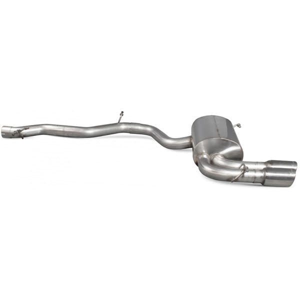 Scorpion Non-Resonated CAT-Back System - Audi S3 - Daytona (Twin)