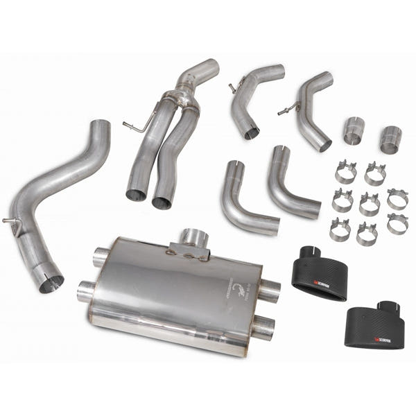 Scorpion Non-Res CAT/GPF-Back System Without Valves - Audi RS3 - Ascari EVO
