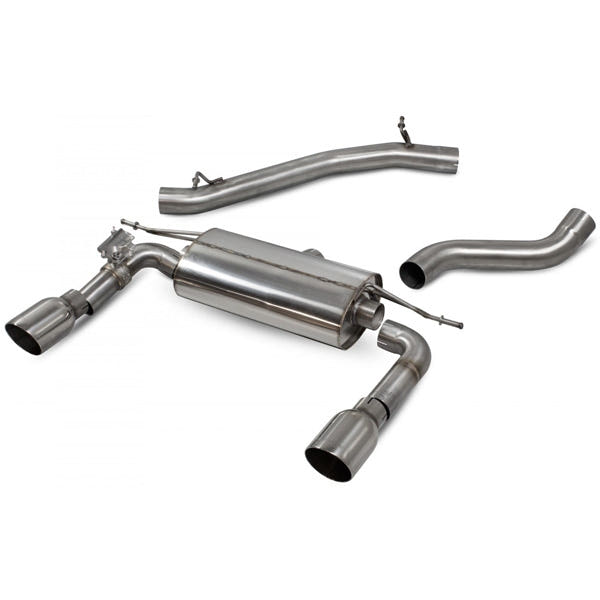 Scorpion Non-Res CAT-Back System With Electronic Valves - Audi TT - Daytona