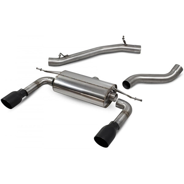 Scorpion Non-Resonated CAT-Back System With No Valves - Audi TT - Daytona Ceramic