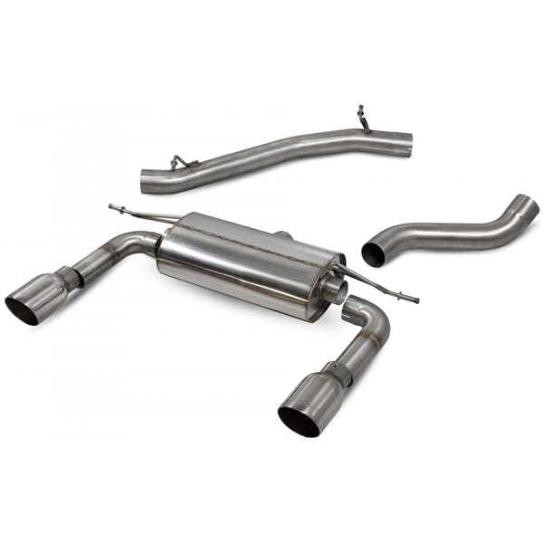 Scorpion Non-Resonated CAT-Back System With No Valves - Audi TT - Daytona