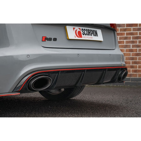 Scorpion Non-Resonated Half System With Trims - Audi RS6 - Ascari RS