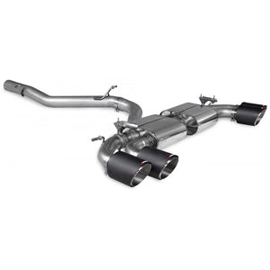 Scorpion Non-Res CAT/GPF Back System & Electronic Valves - Audi S3 - Ascari