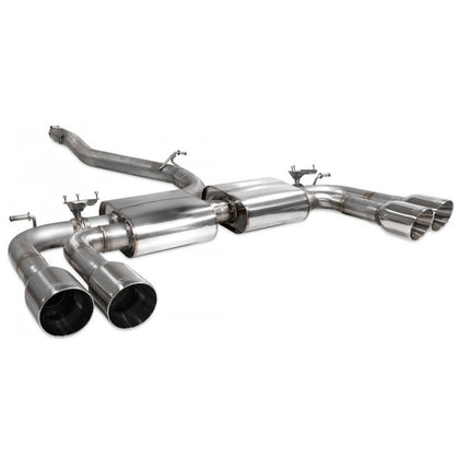 Scorpion Non-Resonated CAT/GPF-Back System With Valves - Audi S3 - Daytona
