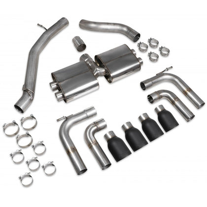 Scorpion Non-Resonated CAT/GPF-Back System Without Valves - Audi S3 - Daytona Ceramic