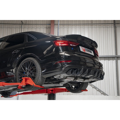 Scorpion Non-Resonated CAT/GPF-Back System Without Valves - Audi S3 - Daytona Ceramic