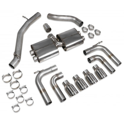 Scorpion Non-Resonated CAT/GPF-Back System Without Valves - Audi S3 - Daytona