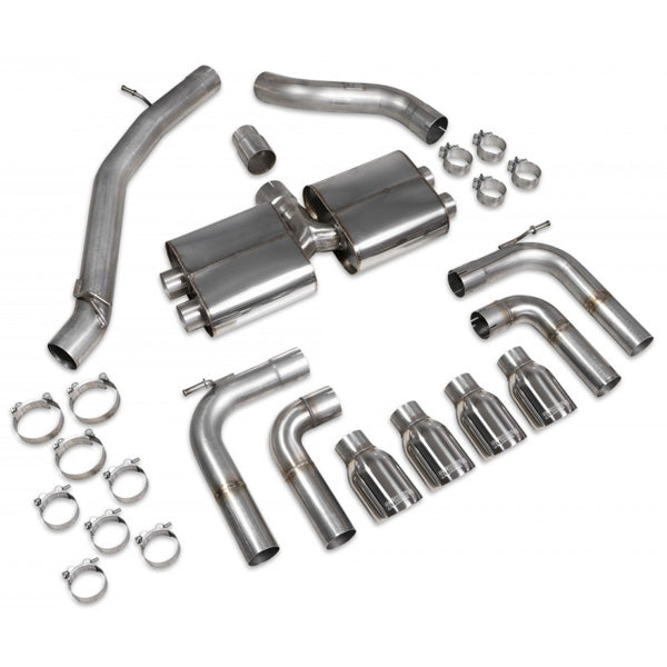 Scorpion Non-Resonated CAT/GPF-Back System Without Valves - Audi S3 - Daytona