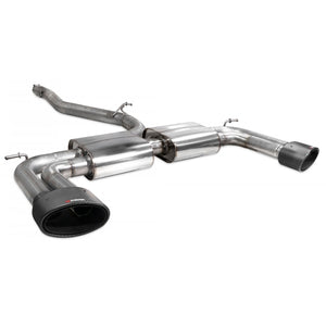 Scorpion Non-Resonated CAT/GPF-Back System Without Valves - Audi S3 - Ascari EVO