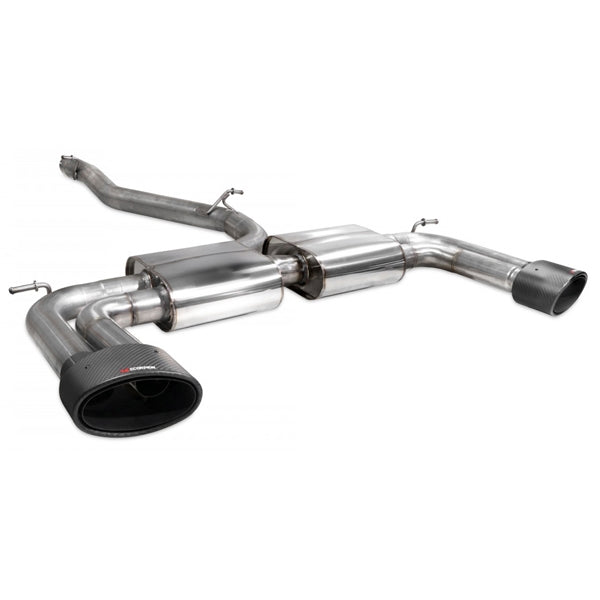Scorpion Non-Resonated CAT/GPF-Back System Without Valves - Audi S3 - Ascari EVO