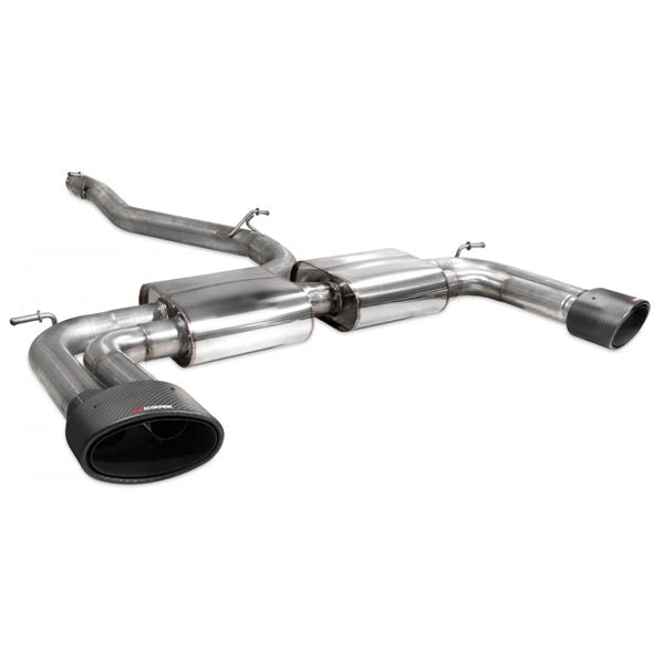 Scorpion Non-Resonated CAT/GPF-Back System Without Valves - Audi S3 - Ascari EVO