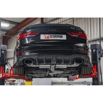 Scorpion Non-Resonated CAT/GPF-Back System Without Valves - Audi S3 - Ascari EVO