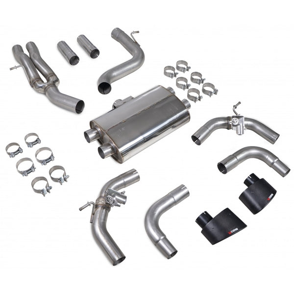 Scorpion Non-Res CAT-Back System With Valves - Audi RS3 - Ascari EVO