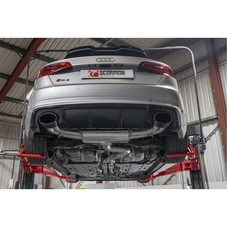 Scorpion Non-Res CAT-Back System With Valves - Audi RS3 - Ascari EVO