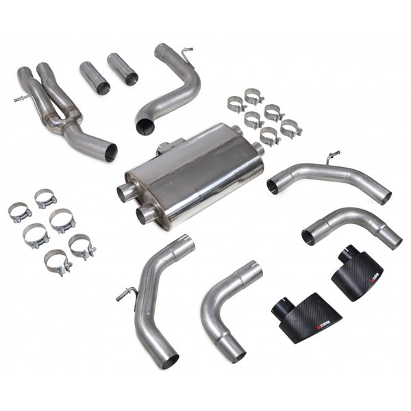 Scorpion Non-Res CAT-Back System Without Valves - Audi RS3 - Ascari EVO