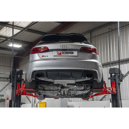 Scorpion Non-Res CAT-Back System Without Valves - Audi RS3 - Ascari EVO