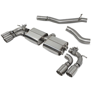 Scorpion Non-Resonated CAT/GPF-Back System With Valves - Audi S3 - Daytona