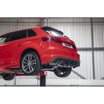 Scorpion Non-Resonated CAT/GPF-Back System Without Valves - Audi S3 - Daytona Ceramic