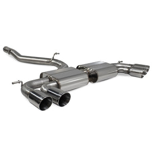 Scorpion Non-Resonated CAT/GPF-Back System Without Valves - Audi S3 - Daytona