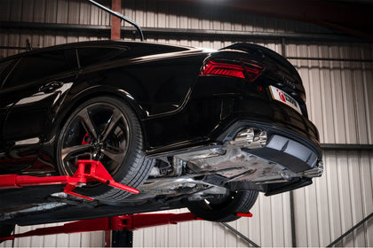 Scorpion half system udstødning til Audi S6/S7 C7 – ikke-resoneret, Daytona, set fra siden