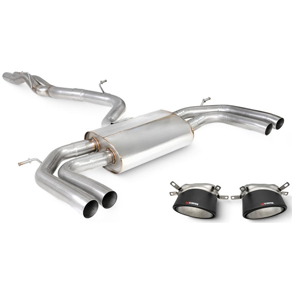 Scorpion Non-Resonated GPF-Back System Non Valved Audi RS3 8Y Sportback - Ascari RS – produktbillede 1