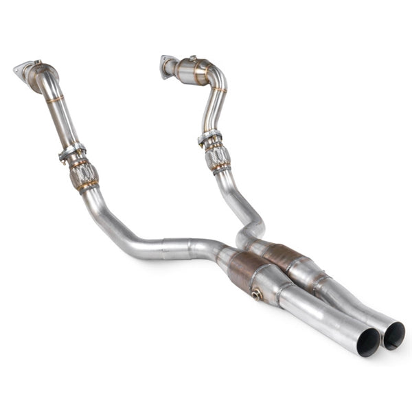 Scorpion Downpipes With Sports Cats in Front Pipes Audi S4 3.0 TFSI V6 Quattro & Avant B8/B8.5 – produktbillede 1
