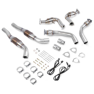 Scorpion Downpipes With Sports Cats in Front Pipes Audi S4 3.0 TFSI V6 Quattro & Avant B8/B8.5 – produktbillede 2