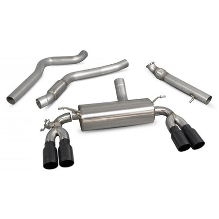 Scropion CAT-Back System With Electronic Valve - BMW M2 - Daytona Ceramic
