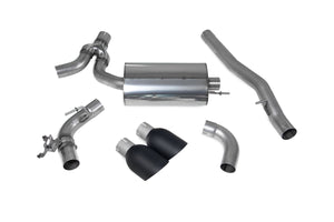 Scorpion GPF-back udstødning til BMW M135I F40 med ventiler, Daytona Ceramic, kit_top
