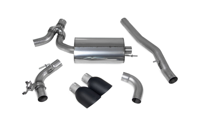 Scorpion GPF-back udstødning til BMW M135I F40 med ventiler, Daytona Ceramic, kit_top
