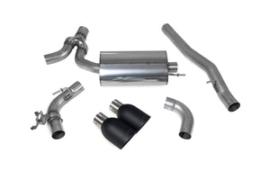 Scorpion GPF-back udstødning til BMW M135I F40 med ventiler, Indy Ceramic, kit_top