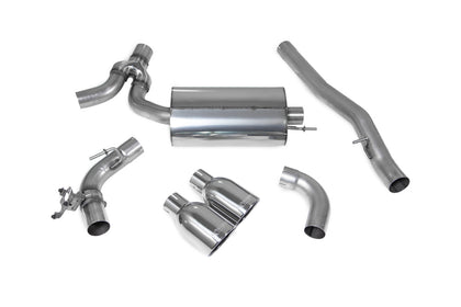 Scorpion GPF-back udstødning til BMW M135I F40 med ventiler, Indy, kit_top