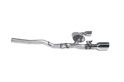 Scorpion GPF-back udstødning til BMW M135I F40 med ventiler, Indy, set fra siden