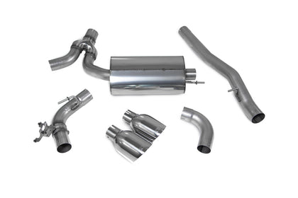 Scorpion GPF-back udstødning til BMW M135I F40 med ventiler, Daytona, kit_top