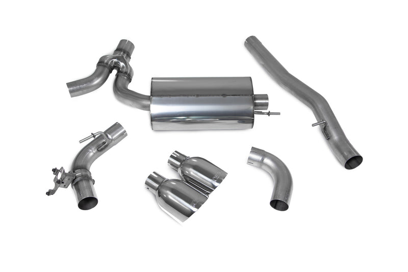 Scorpion GPF-back udstødning til BMW M135I F40 med ventiler, Daytona, kit_top